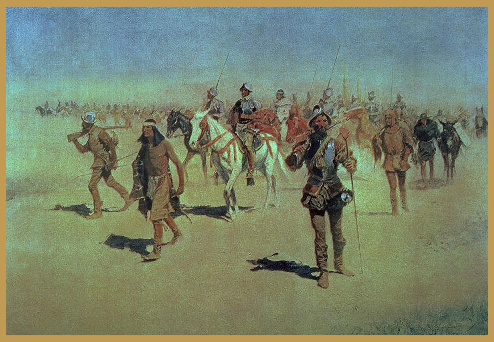 Frederic Remington, Coronado Sets Out to the North, 1905.